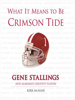 cover image of What It Means to Be Crimson Tide